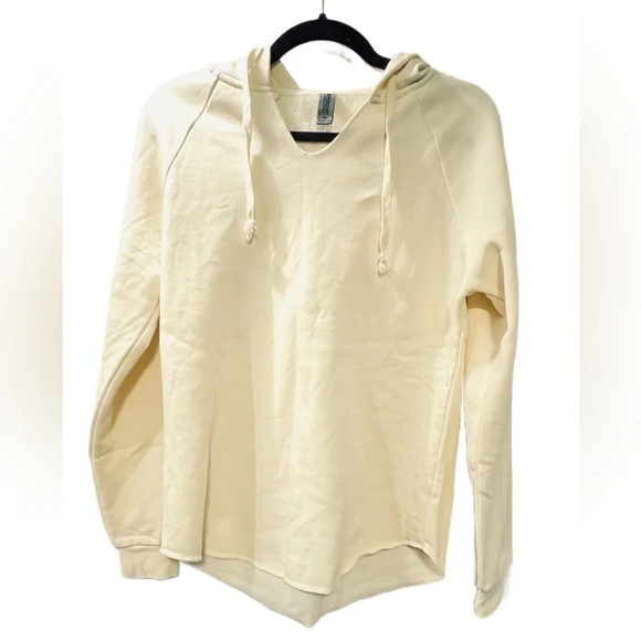 NWOT Independent Trading Co California Wave Wash Hooded Sweatshirt, Size XS Bone - Picture 5 of 8